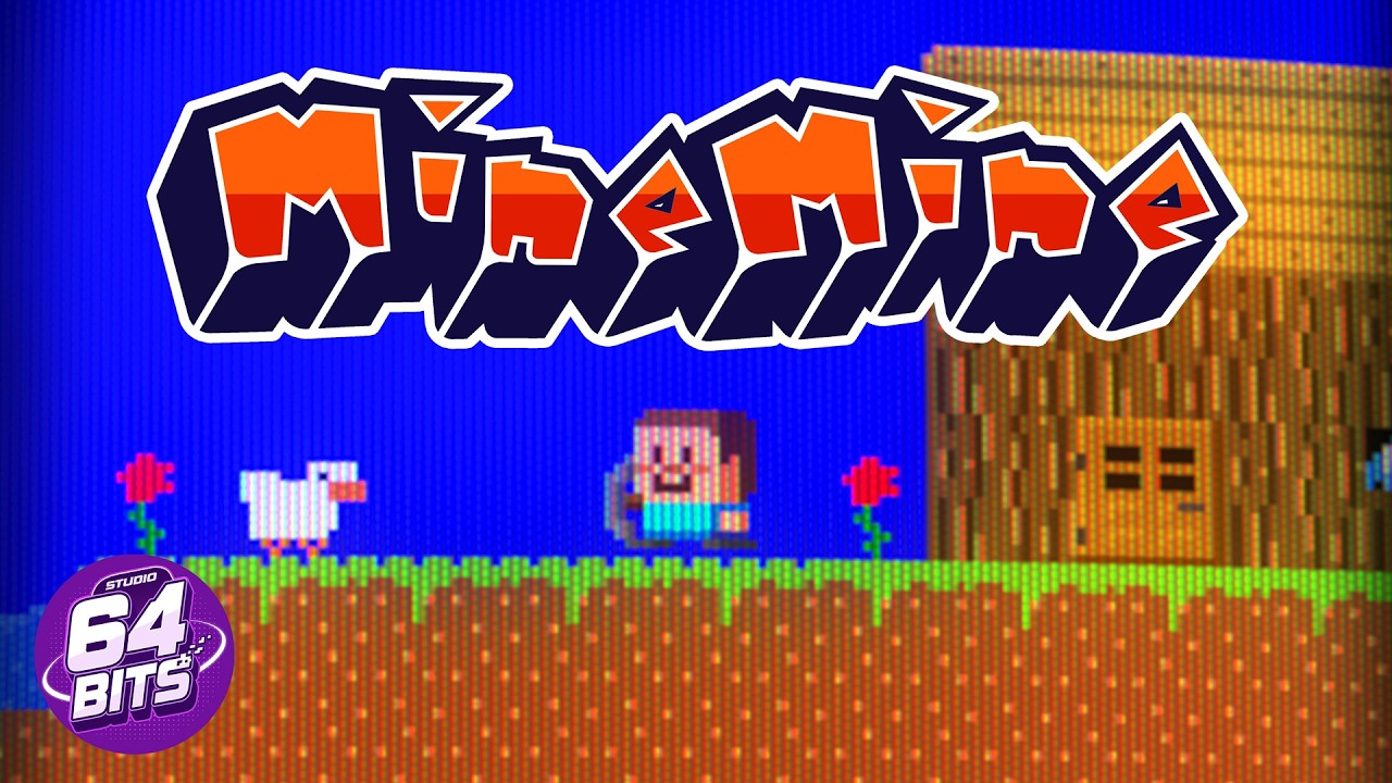 64 Bits - Minecraft Demake for Arcade/Famicom/NES
