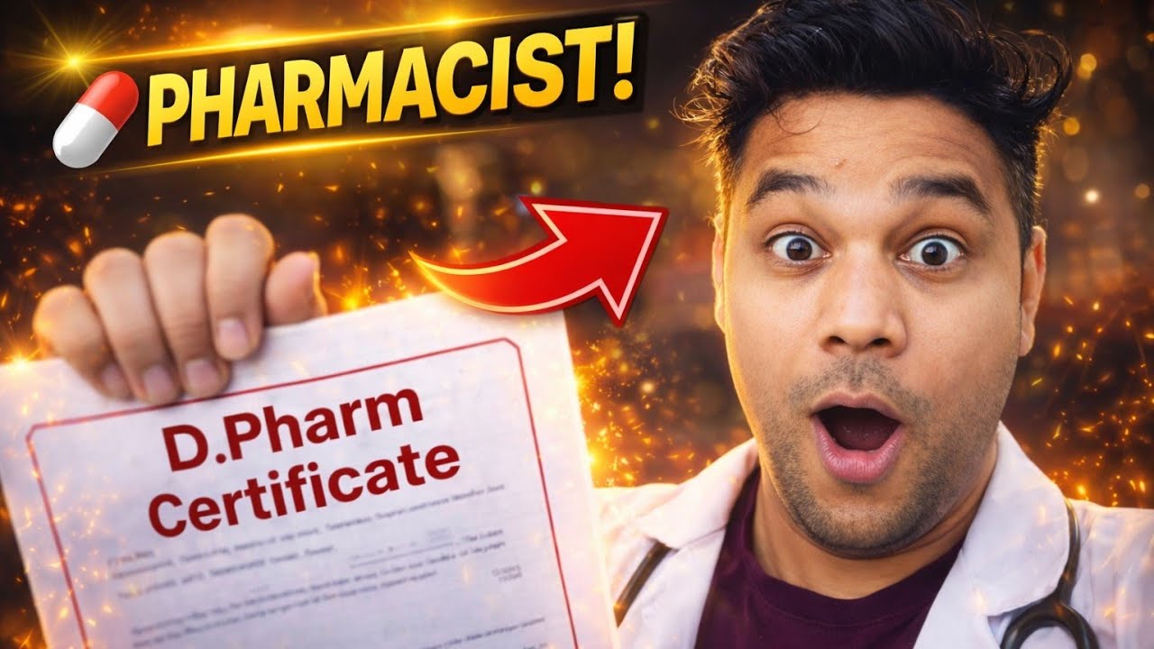 💊 Finally PHARMACIST Ban Gaya! 😱 D.Pharm Complete Story #pharmacist #vlog #youtube #video #explore 