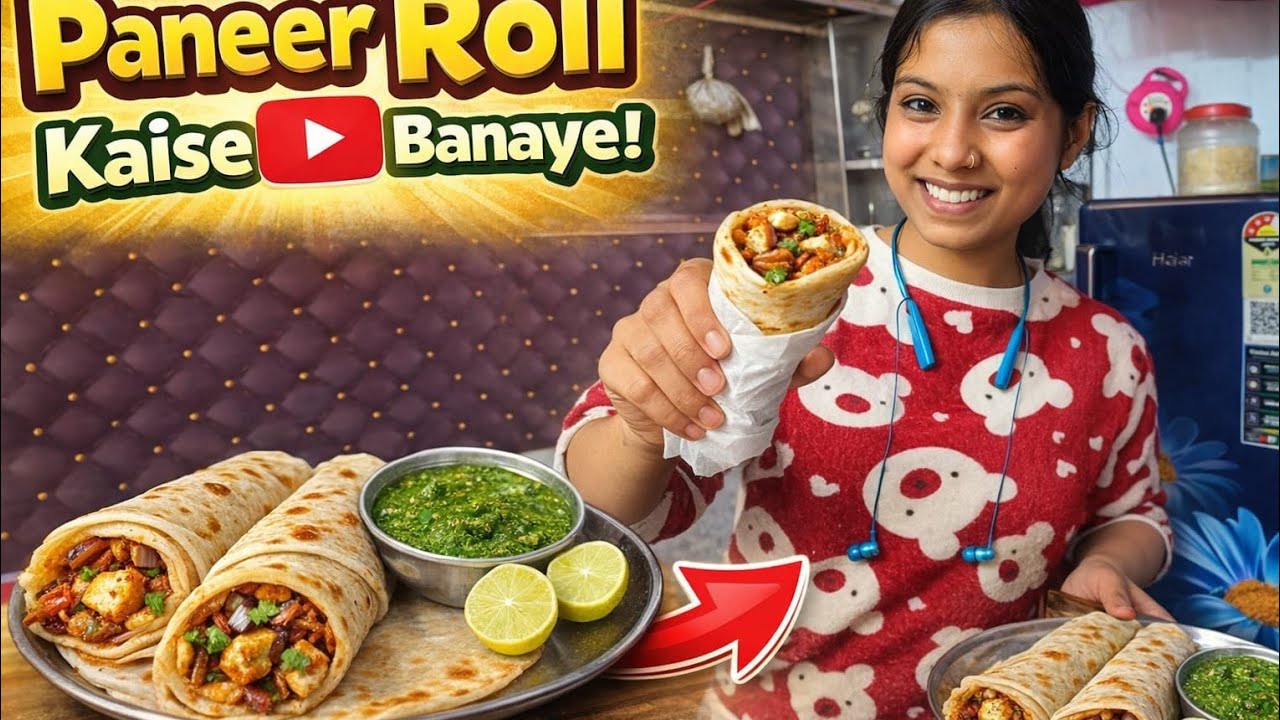 Aaj banane wala h paneer roll #trending #vlog #blogger #viral 