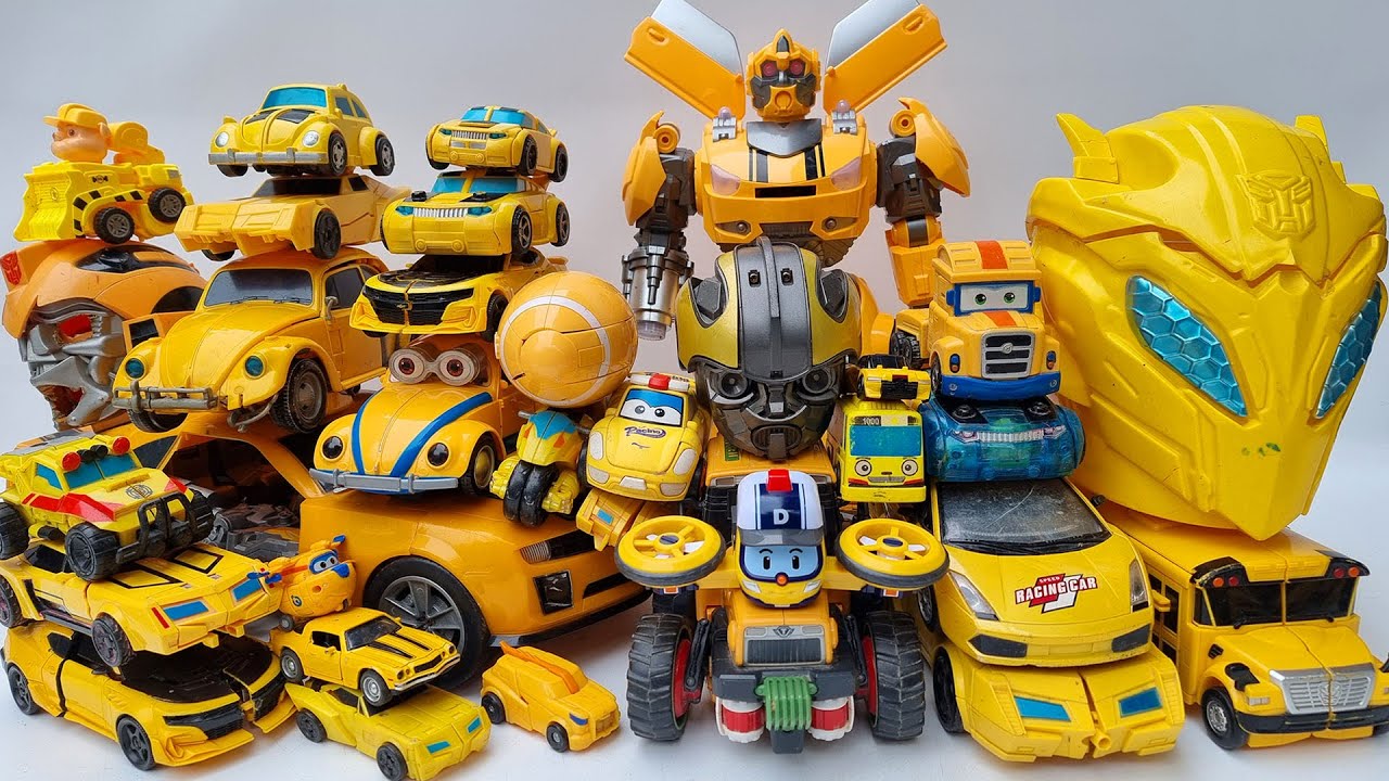 Unboxing of Golden Car & Bumblebee Collection Super Awesome Review TRANSFORMER Toy | Popeyes ASMR