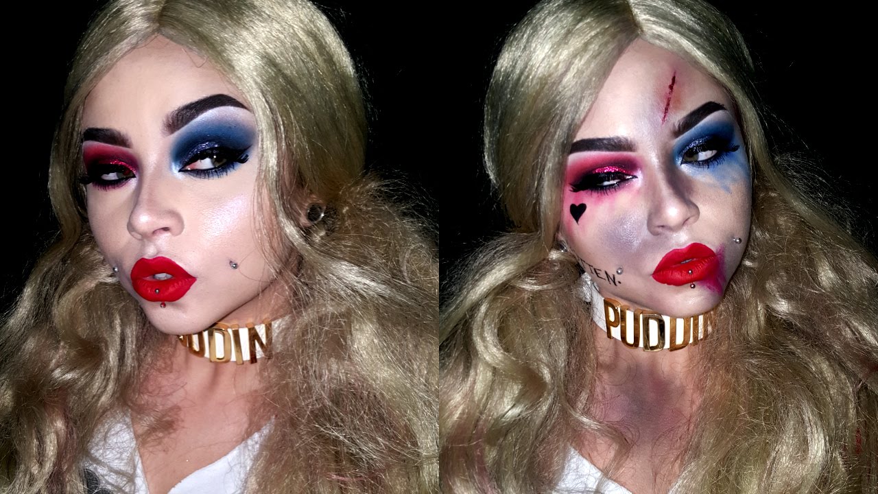 GLAM to GRUNGE: Suicide Squad Harley Quinn | 2-in-1 | HALLOWEEN MAKEUP