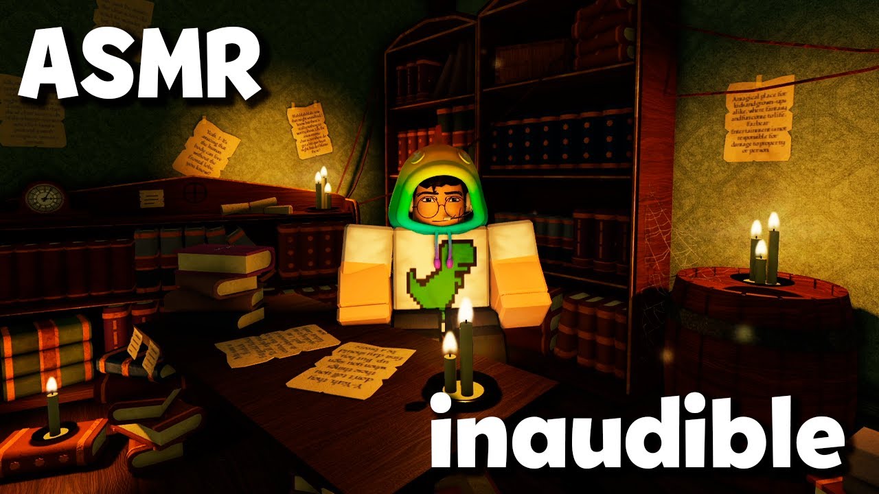 ASMR 😴 ROBLOX con INAUDIBLE ASMR (muy relajante)