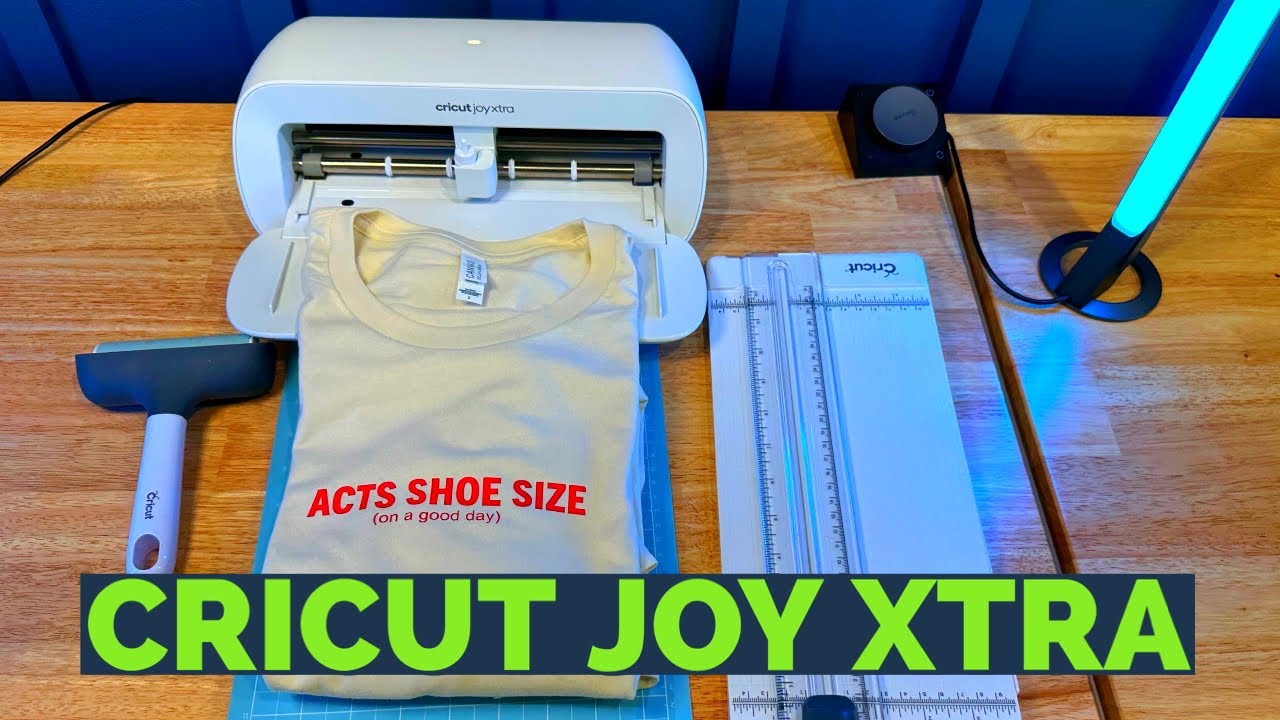 Превращаем идеи в футболку с Cricut Joy Xtra