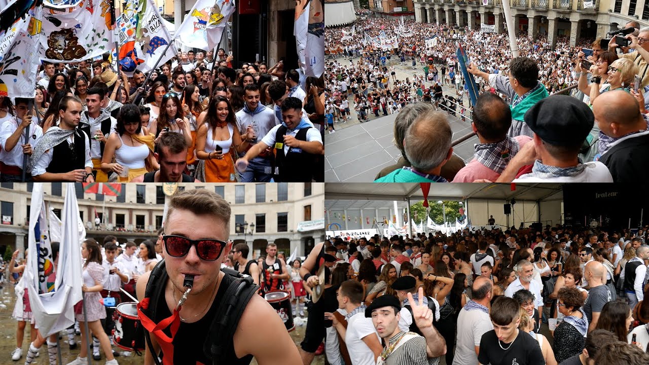 Laudioko Jaien hasiera, bi minututan