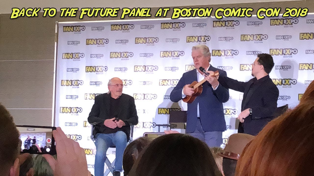 Back to the Future Panel at Boston Comic Con 2018