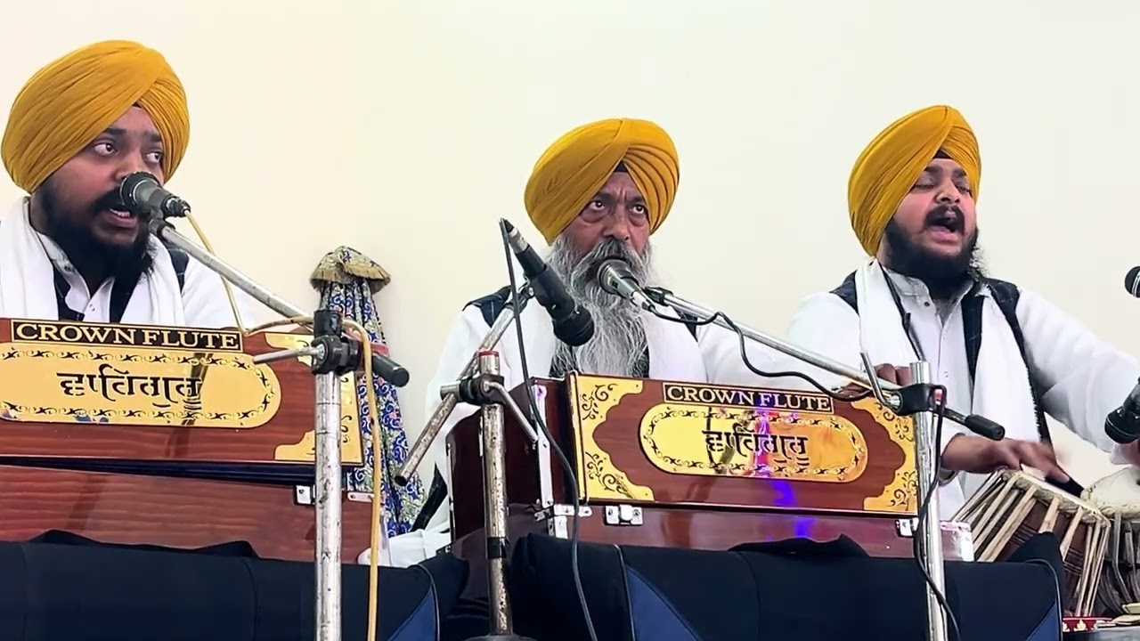 Pati baje ki dharamshala moga kirtan Bhai gurcharan singh g hazoori ragi sri darbar sahib amritsar🙏🏼