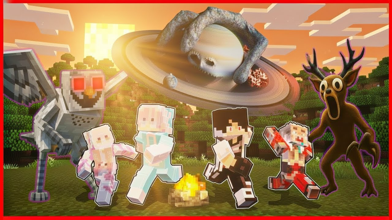 10 YOUTUBER TERINFEKSI BULAN DAJJAL SCARY MOON WAKEUP ! BUMI MINECRAFT KIAMAT FULL EPISODE