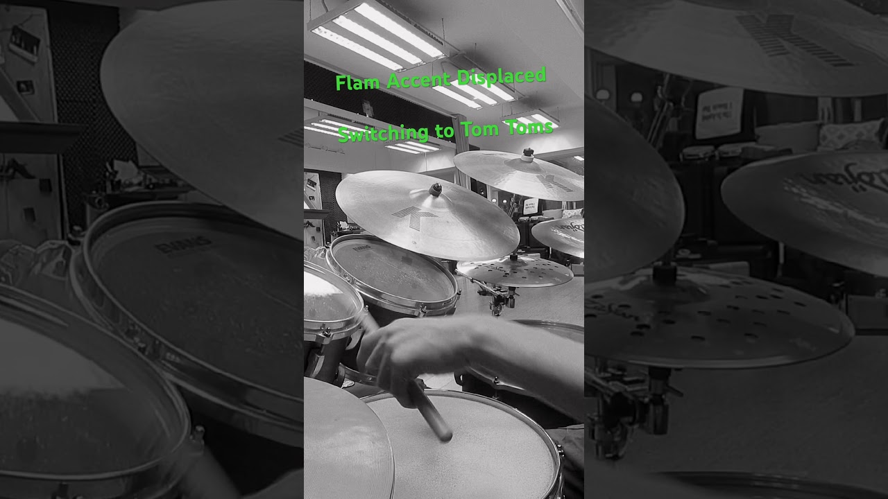 Flam Accent Displaced｜Rudiments｜教室｜節奏｜恆常練習｜課堂｜鼓 