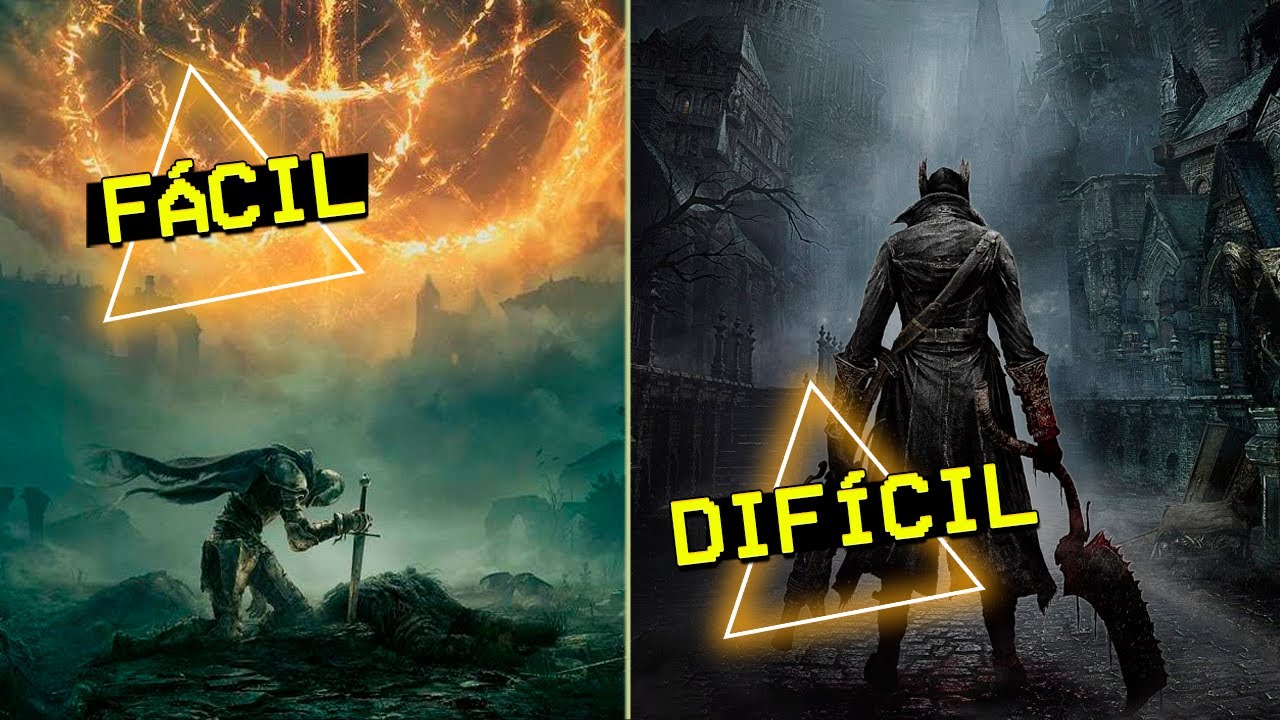 Jogos SOULS LIKE do mais FÁCIL ao mais DIFÍCIL da FROMSOFTWARE! (Dark Souls, Elden Ring, Sekiro +)
