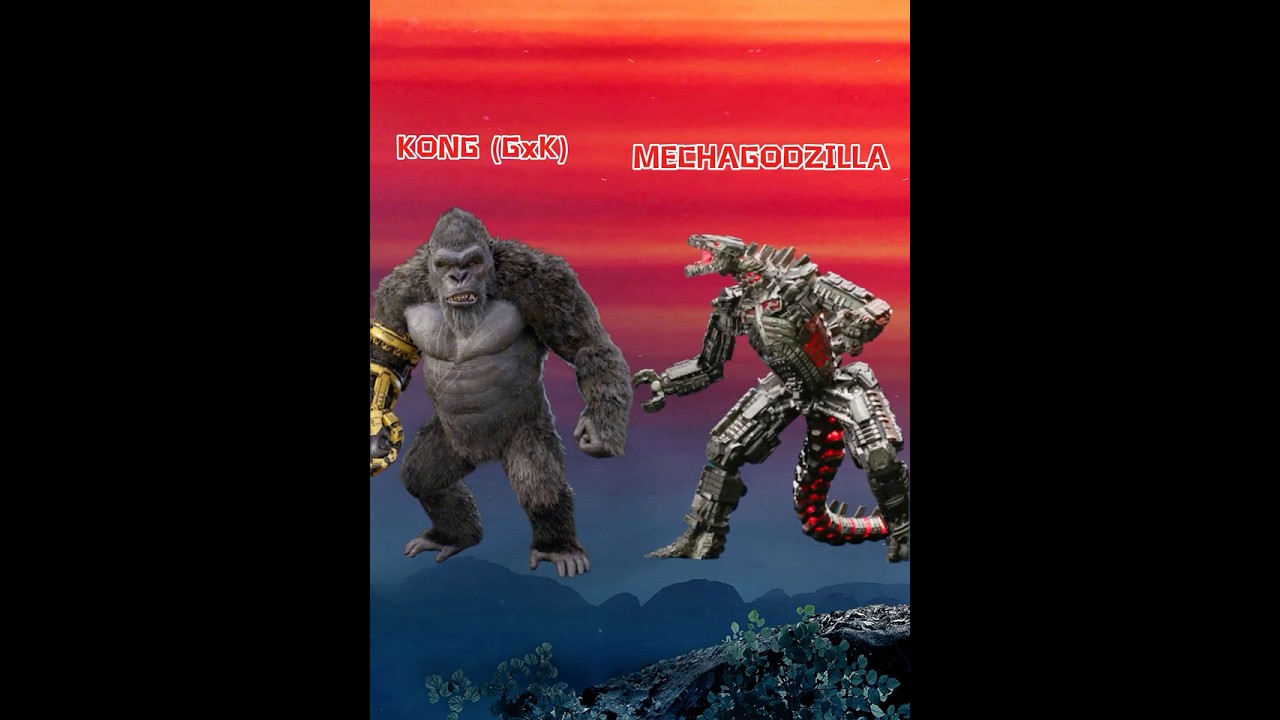 Kong VS Godzilla, King Ghidorah, Shimo, Prime Muto (Monsterverse) #kong #battle
