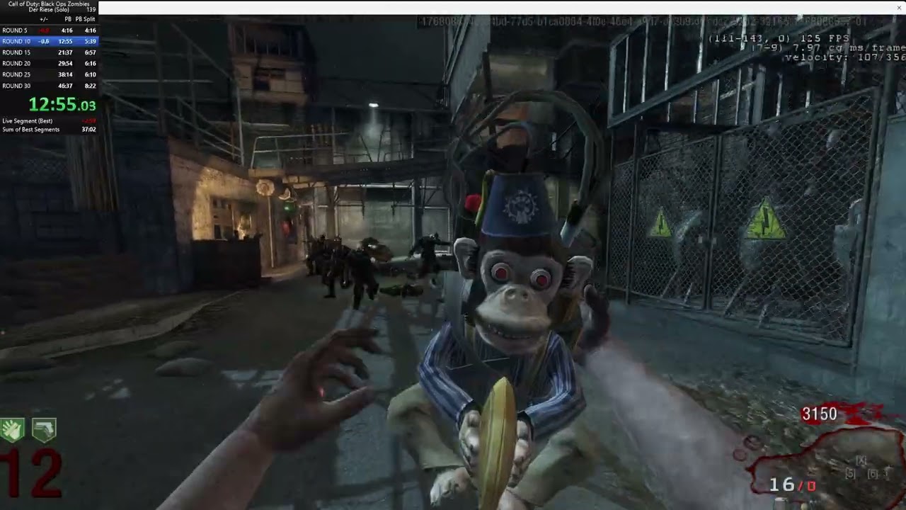 BO1 Der Riese Round 30 Speedrun 39:20