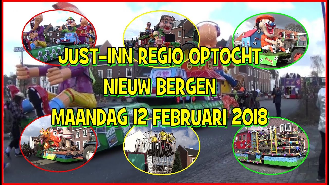 Just-Inn Regio optocht Nieuw Bergen, 12-2-2018