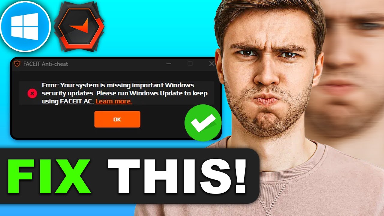 Как решить проблему с ошибкой Faceit Anti Cheat в Windows 11