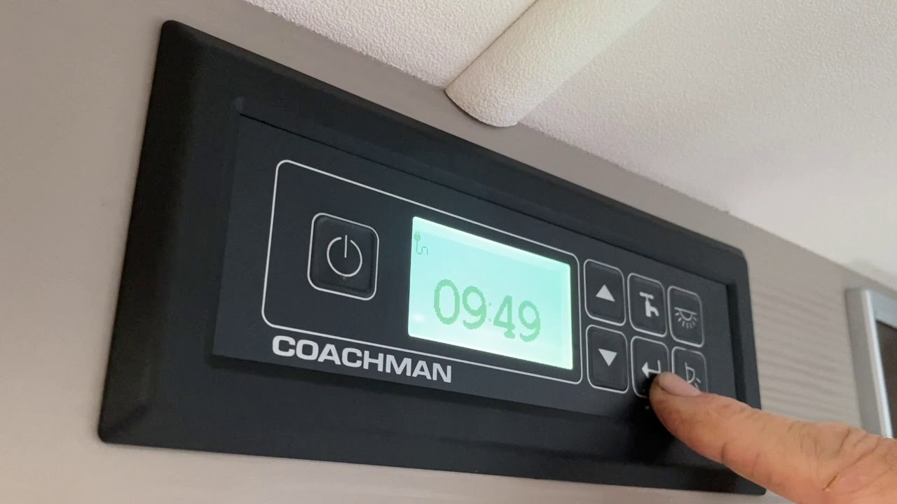 Демонстрация панели управления в Coachman