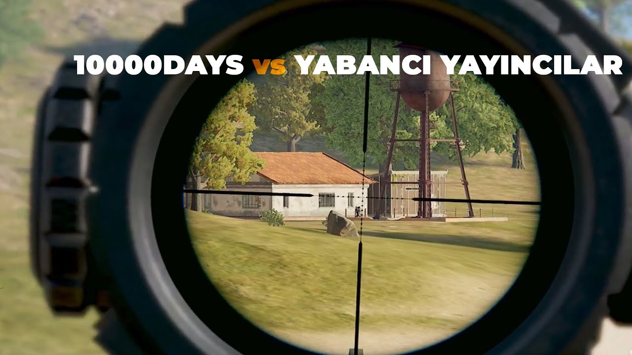 10000DAYS vs YABANCI YAYINCILAR | PUBG YAYINCILAR KARŞILAŞIYOR - 380