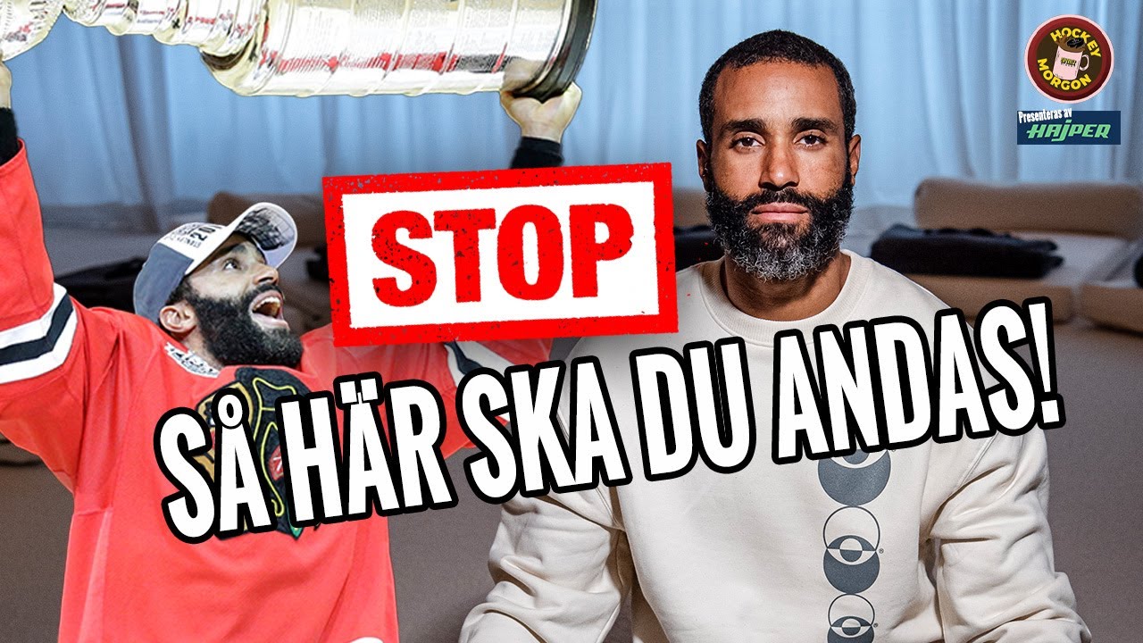 Då: NHL-stjärna ... Nu: Andningsguru