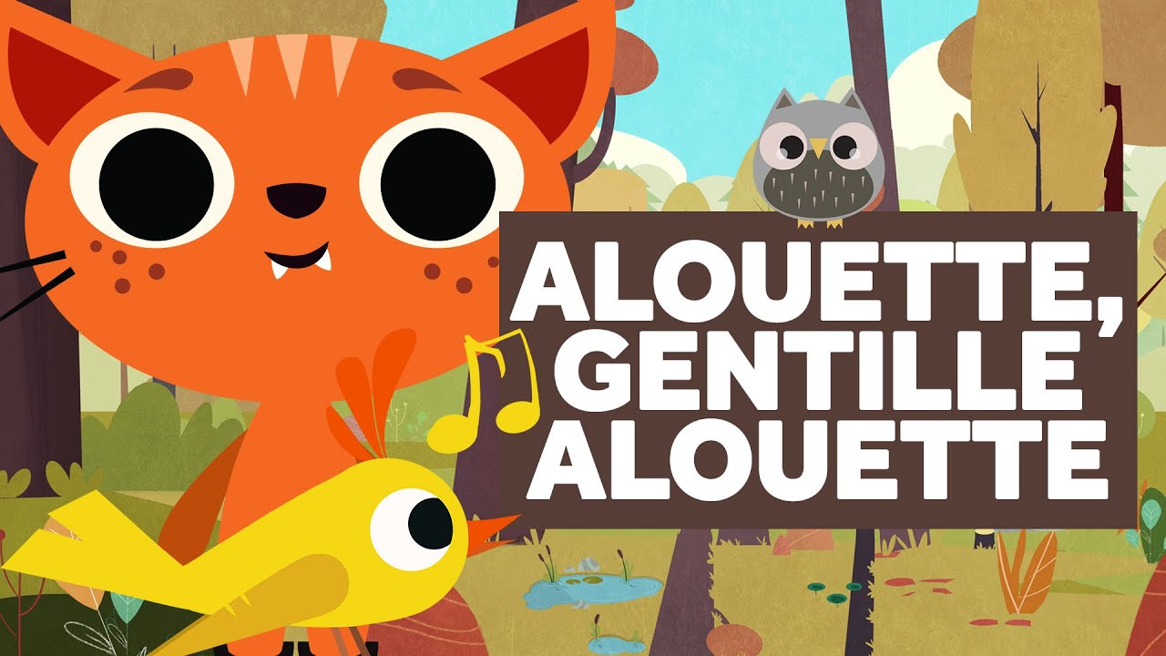 Alouette, Gentille Alouette - Comptines pour Bébé - Le Monde Des Zibous