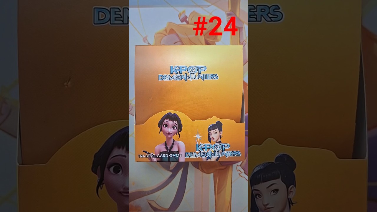 Zapomniałam o wczorajszym shorcie 😂 Najgorsza karta z zestawu 😂  K-pop Demon hunters #24