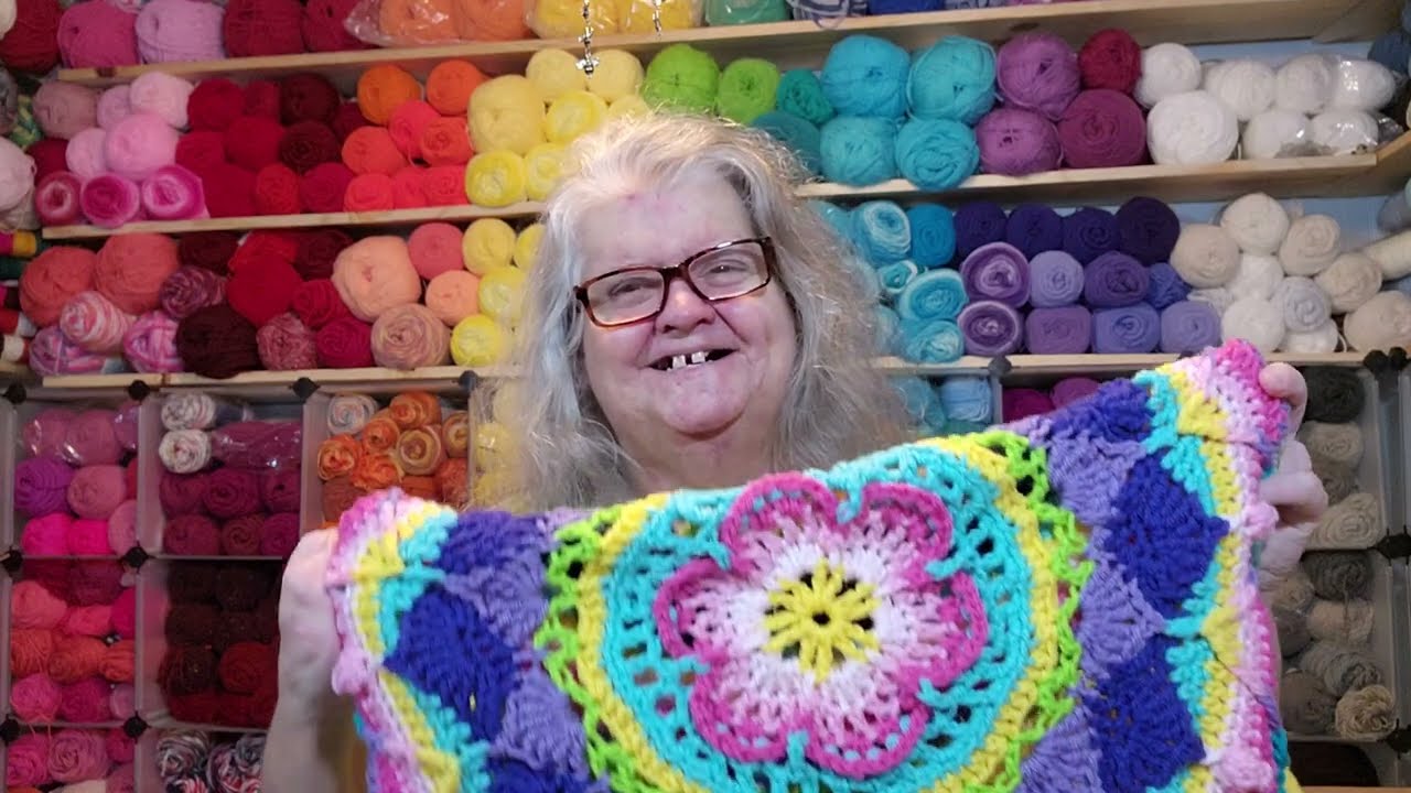 Crochet Sophie's Universe Blanket * Working On Part 4