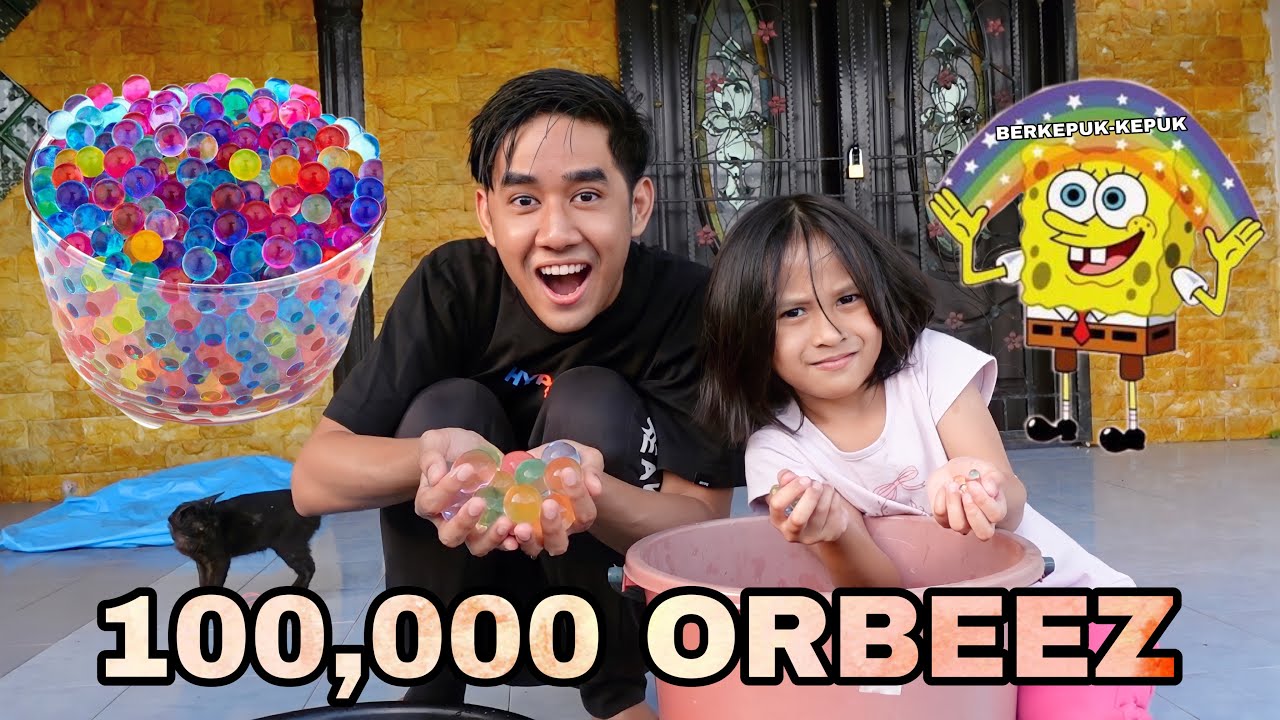AKU BELI 100,000 ORBEEZ 😂 COMEL BABY CRYSTAL 😍