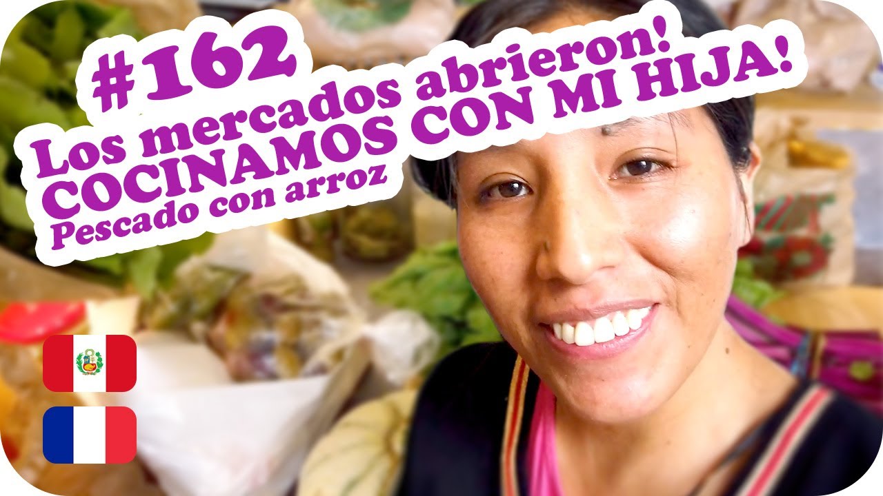 👩‍🍳 Los mercados abrieron, COCINAMOS CON MI HIJA 👩‍🍳 ~ UNA PERUANA EN FRANCIA