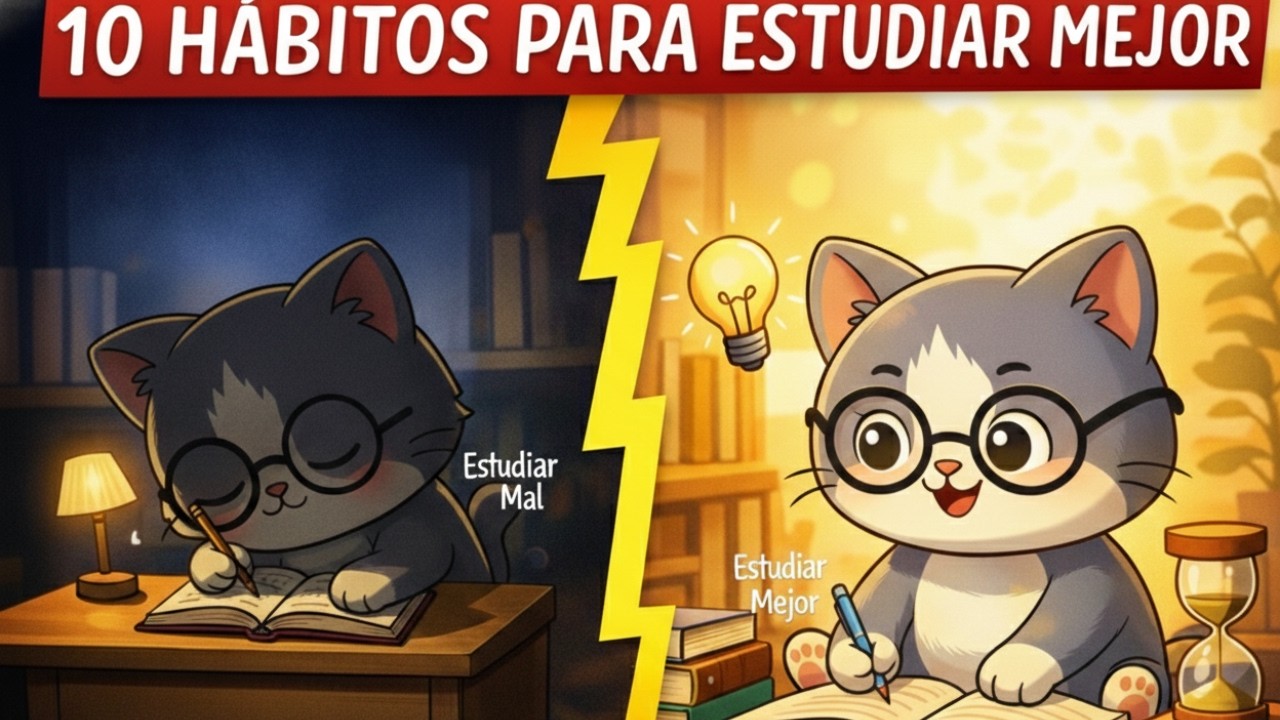 10 hábitos para estudiar mejor