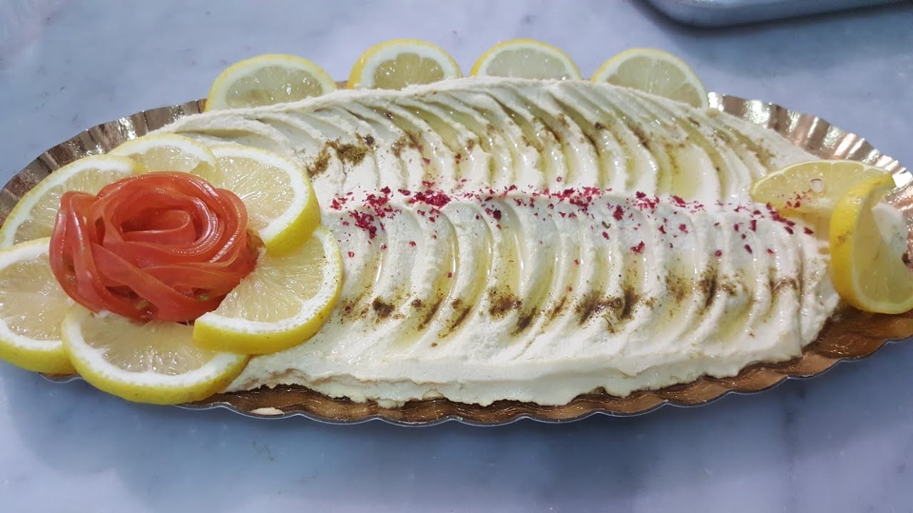 طريقة تحضير المسبحة (حمص بطحينة)