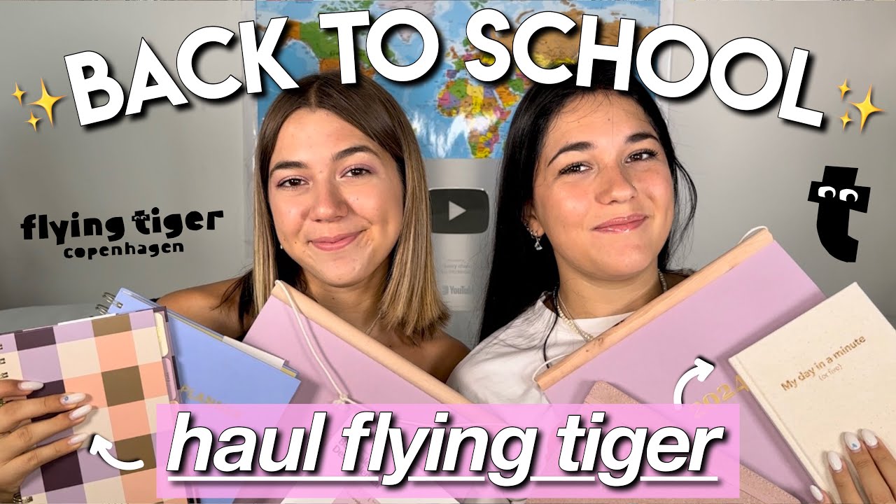 HAUL CANCELLERIA FLYING TIGER🛍️ ✏️// back to school #7