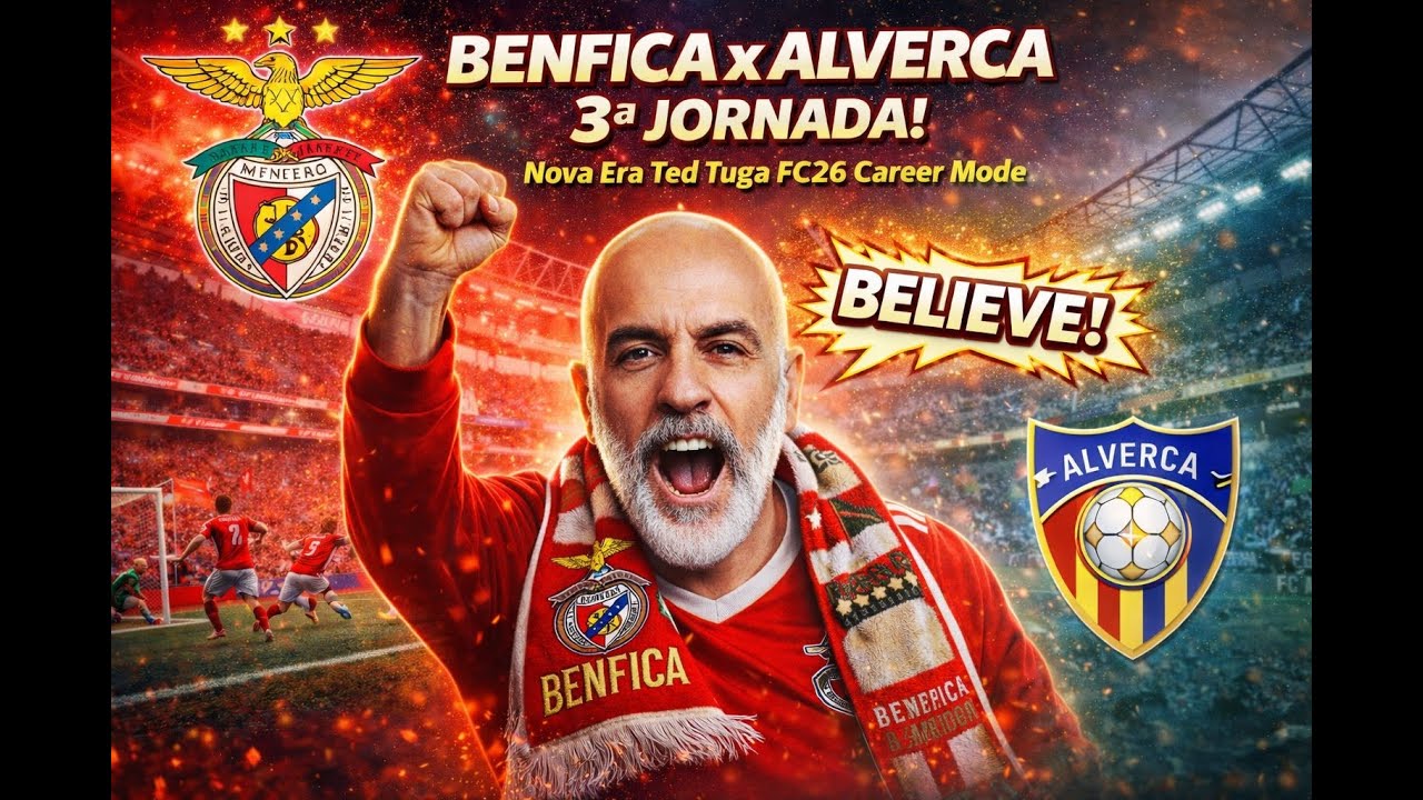 ALVERCA vs BENFICA  3 jornada Nova Era Ted Tuga - FIFA 26: Career Mode