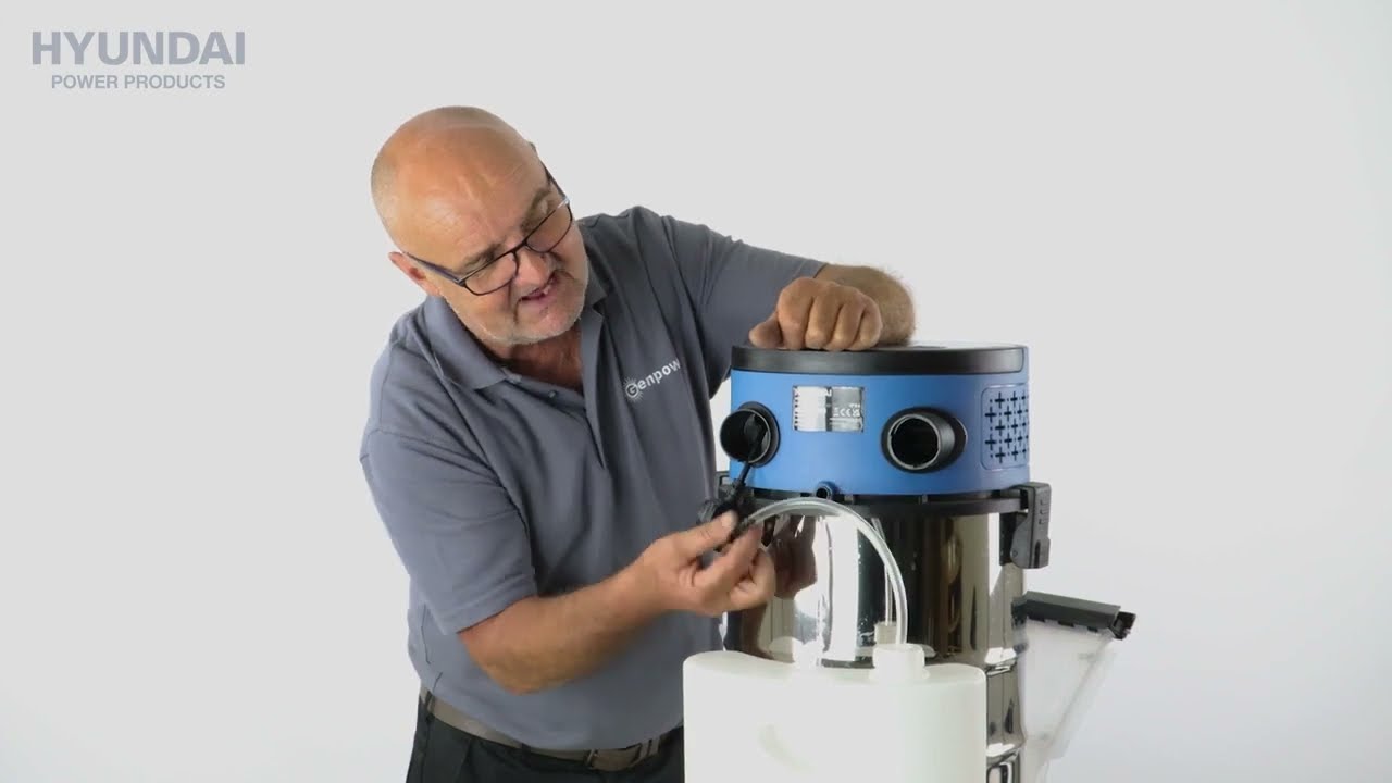 Hyundai HYCW1200E Vacuum Cleaner & Carpet Washer: Set Up