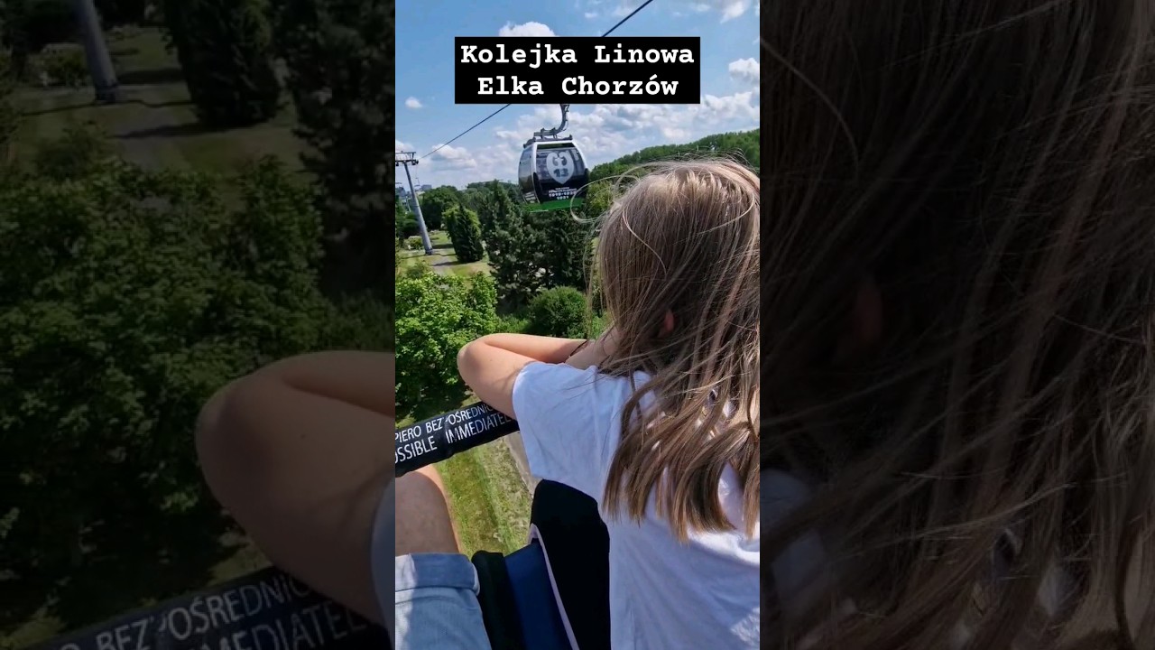 Kolejka Linowa Elka, Promenada Gen Ziętka #shorts #ropeway #chairlift