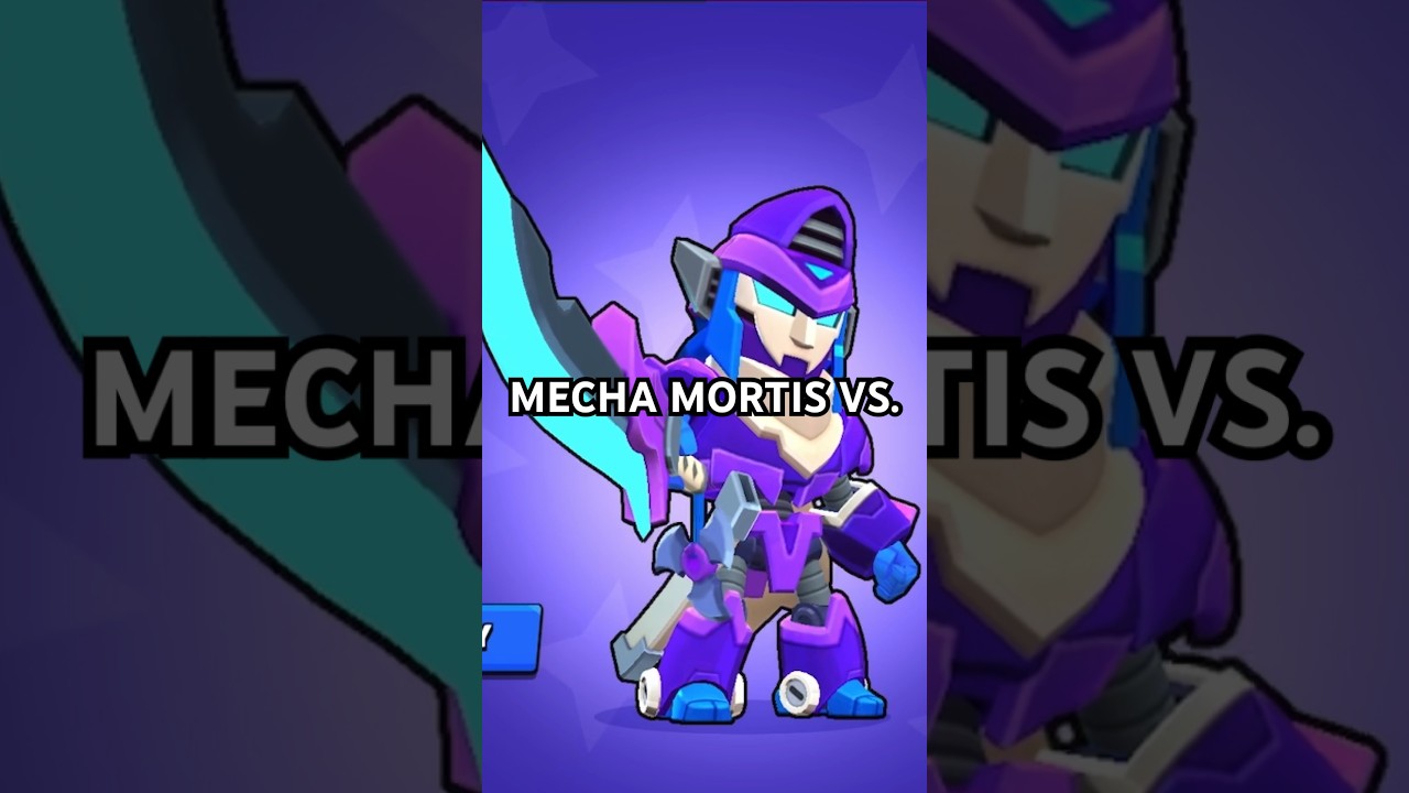 What Mecha Skin Is Better Mecha Mortis vs. Mecha Edgar?? #brawlstars #brawlstarsgame #shorts