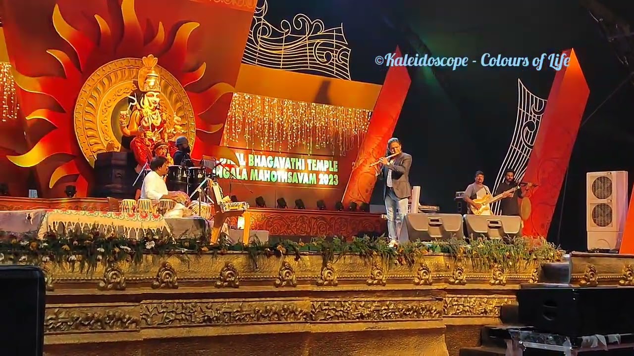 Sankara Nada Sareera para song - Rajesh Cherthala at Attukal 2023