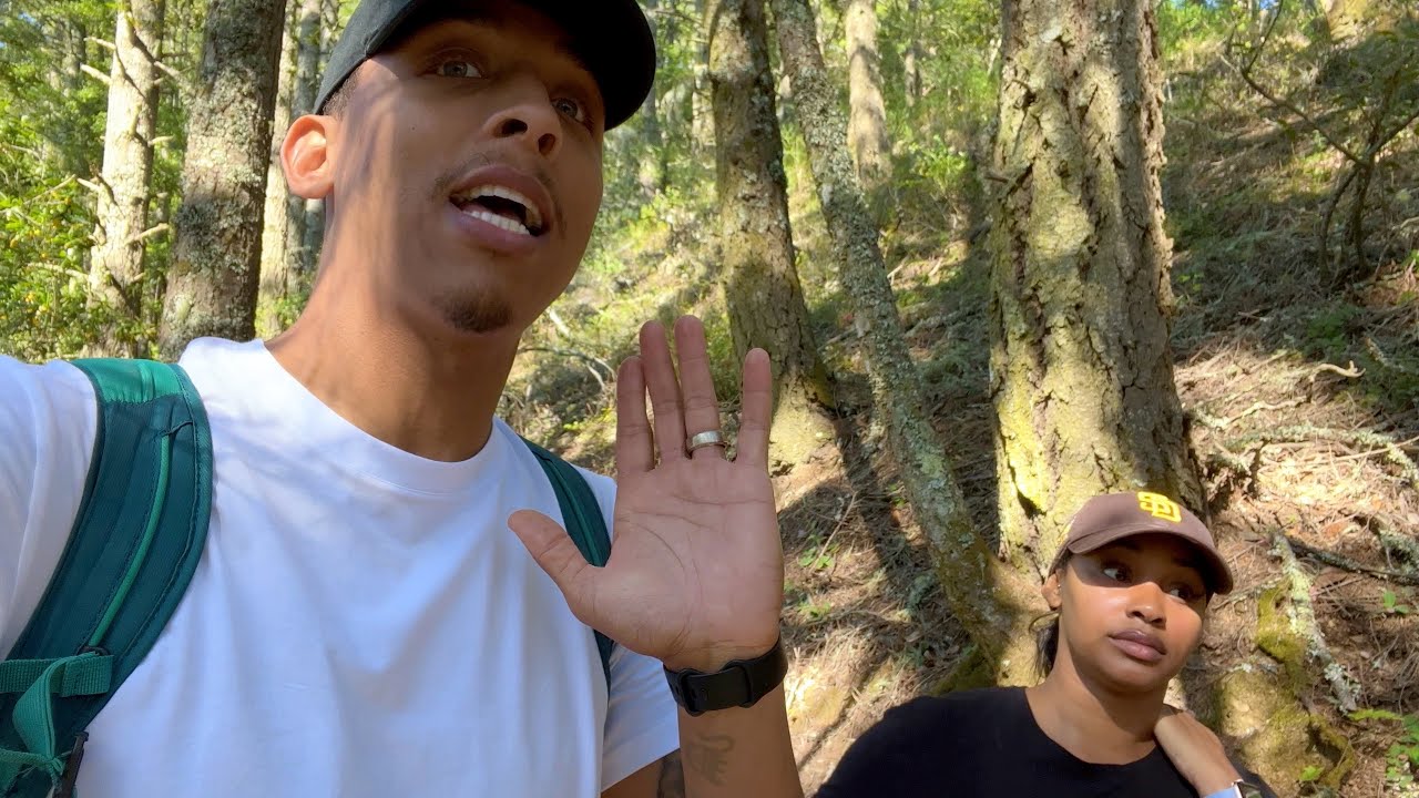 SHE GOT MAD AT ME FOR MAKING HER HIKE THROUGH THE WOODS!! *LET ME EXPLAIN*