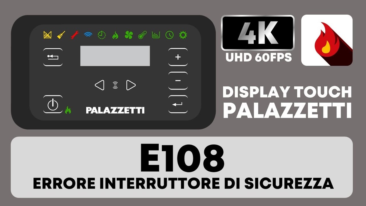 [TUTORIAL 2023] E108 = ERRORE INTERRUTTORE DI SICUREZZA