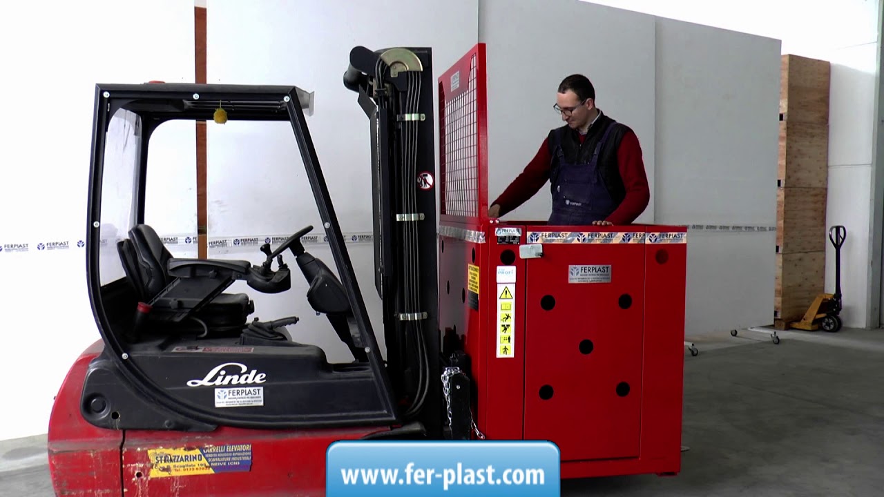 Cestello inforcabile per sollevamento persone - www.fer-plast.com