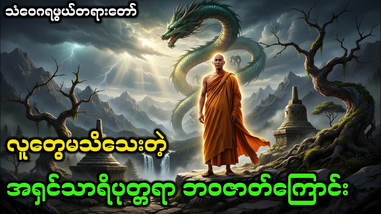 ရှင်သာရိပုတ္တရာ ဘဝဇာတ်ကြောင်း #dhamma #တရား #ချမ်းမြေ့ရိပ်မြိုင် #တရားတော် #ဓမ္မ #buddha