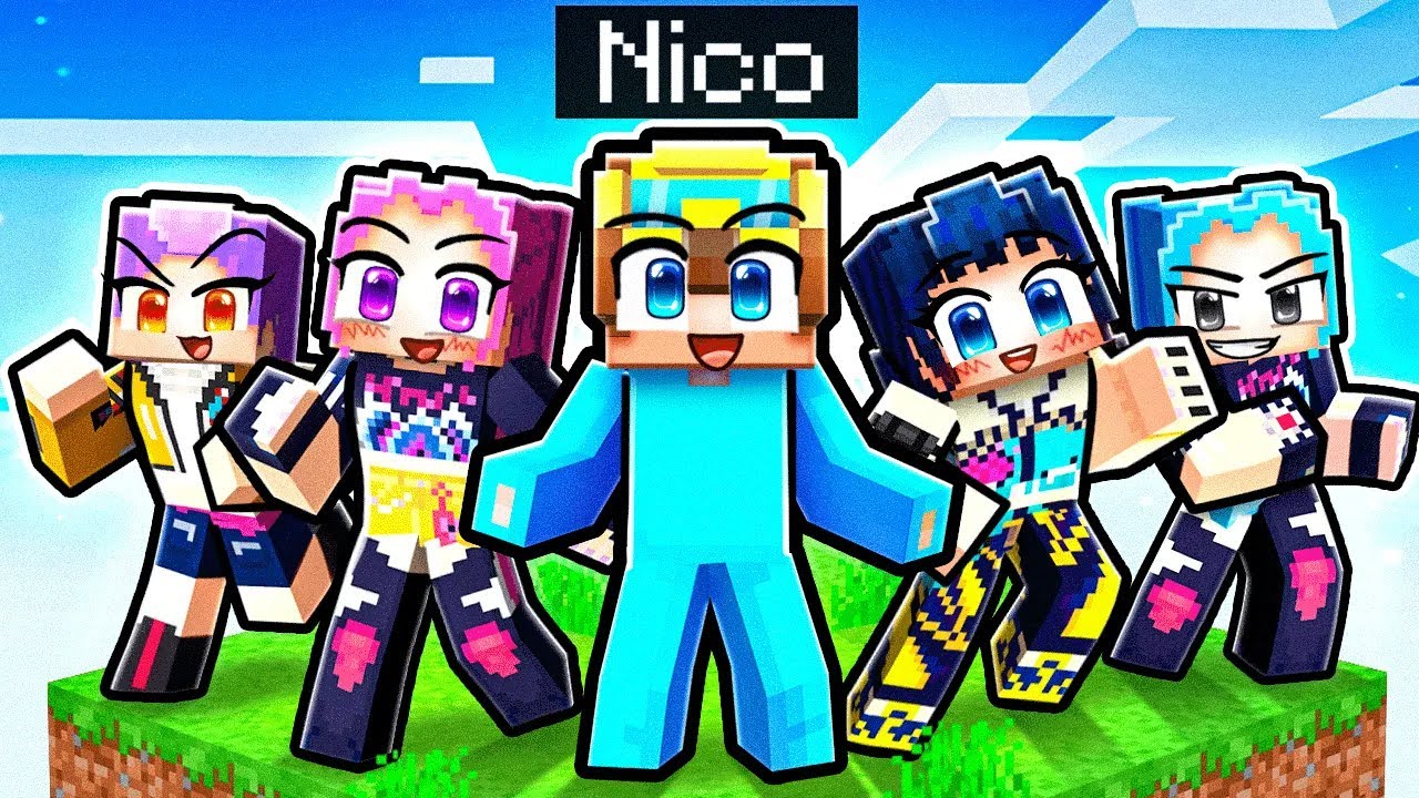 Создайте семью HUNTRIX в Minecraft!