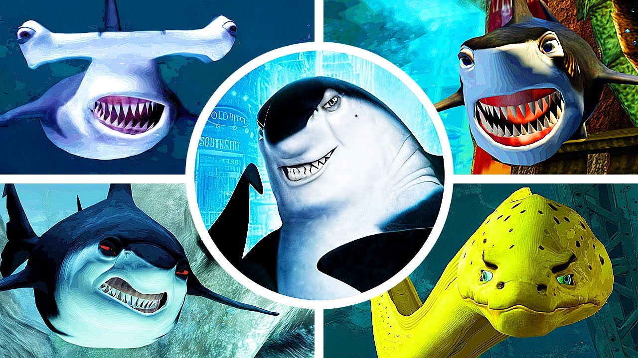 Shark Tale - All Bosses & Ending