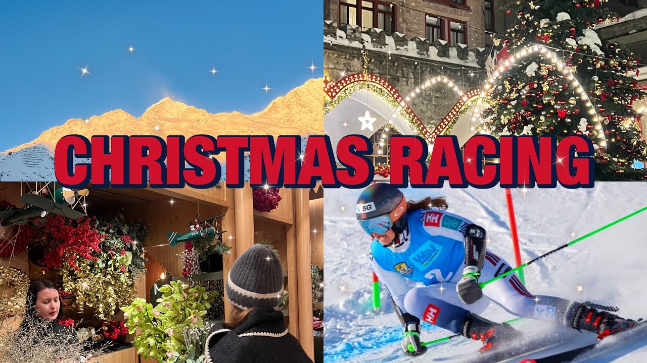 FINALLY BACK RACING! Skiing St.Moritz, christmas market Innsbruck!