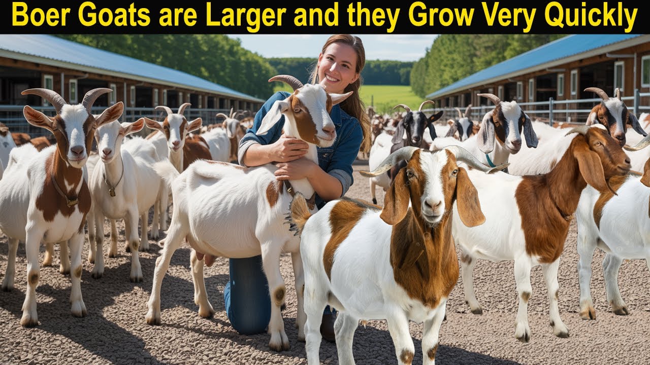 Boer Goat Farming for Meat - How to Start a Business Boer Goat Farm - Goat Farming Business Plan