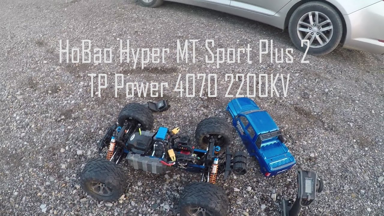 HoBao Hyper MT Sport Plus 2 With TP Power 4070 2200KV Test Run