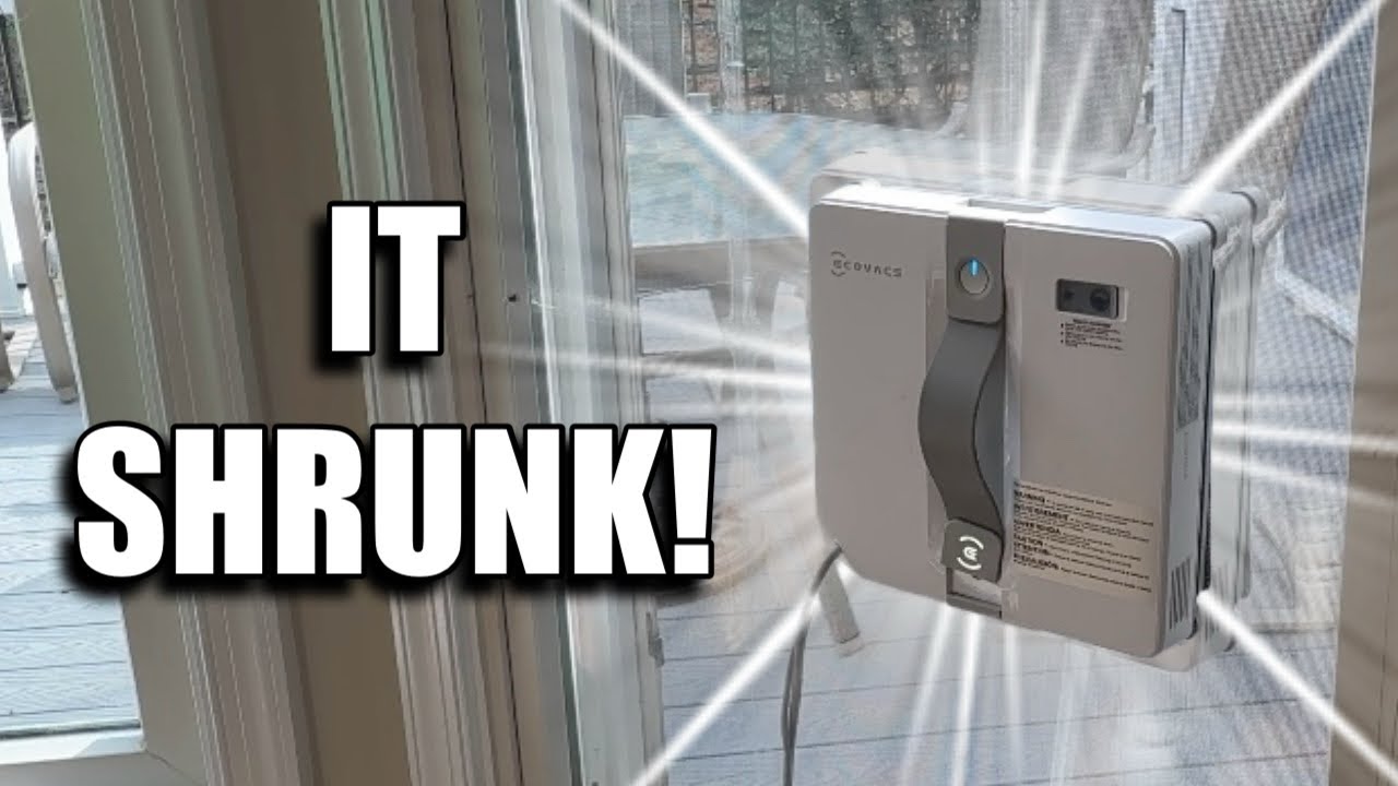 The Ultimate Window Cleaning Robot Just Got Smaller  - Ecovacs WINBOT MINI