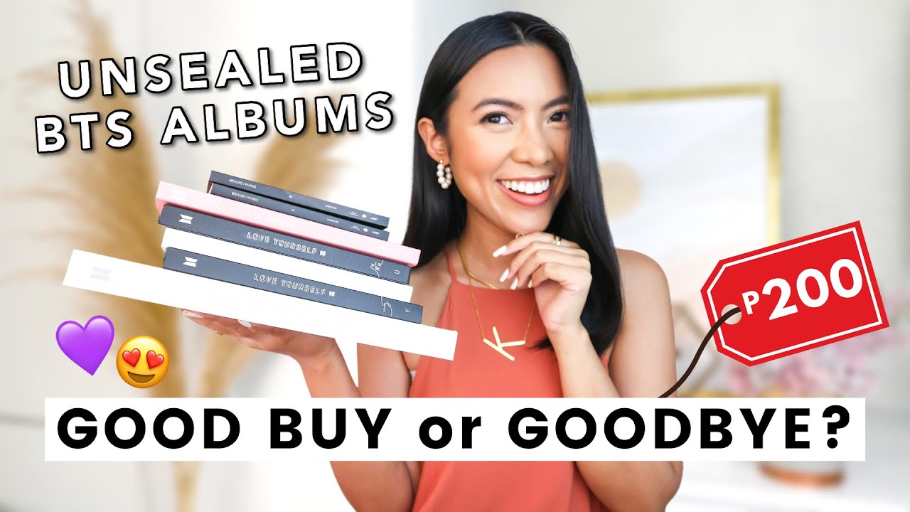 All About Unsealed BTS Albums | Unboxing, Tips & Tricks, How & Where to Buy #BudolByKrista
