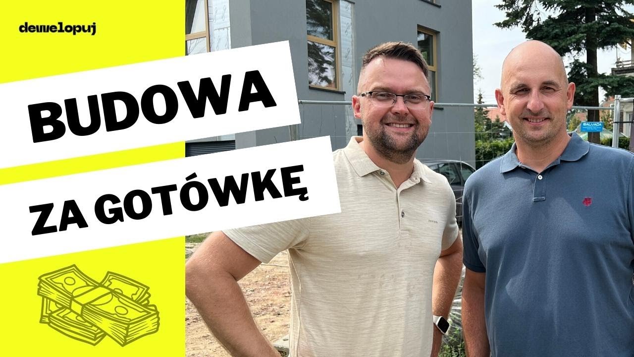 Budowa za gotówkę 4 domów. Deweloper dzieli się swoim doświadczeniami.