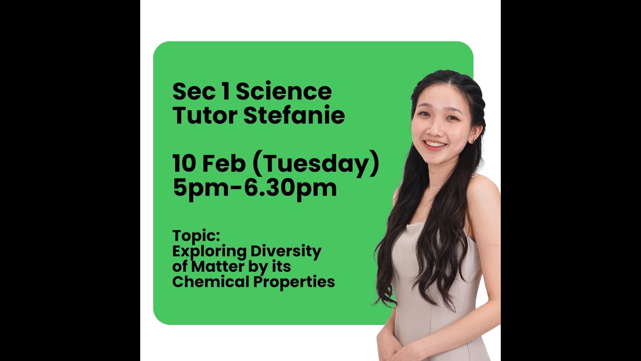 Sec 1 Science [WA1 Online Revision, AY2026]