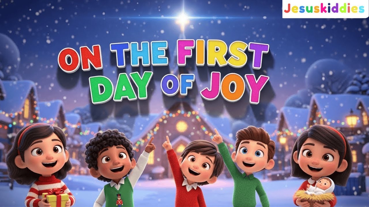 ON THE FIRST DAY OF JOY | Christmas Praise Song for Little Children 🌟🎵