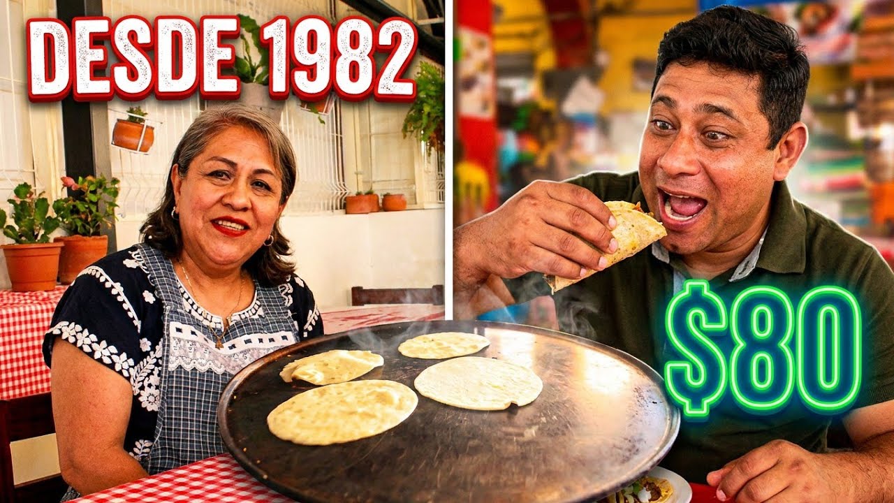 Fuimos a comer a una FONDA MUY FAMOSA a FONDA DOÑA NICO