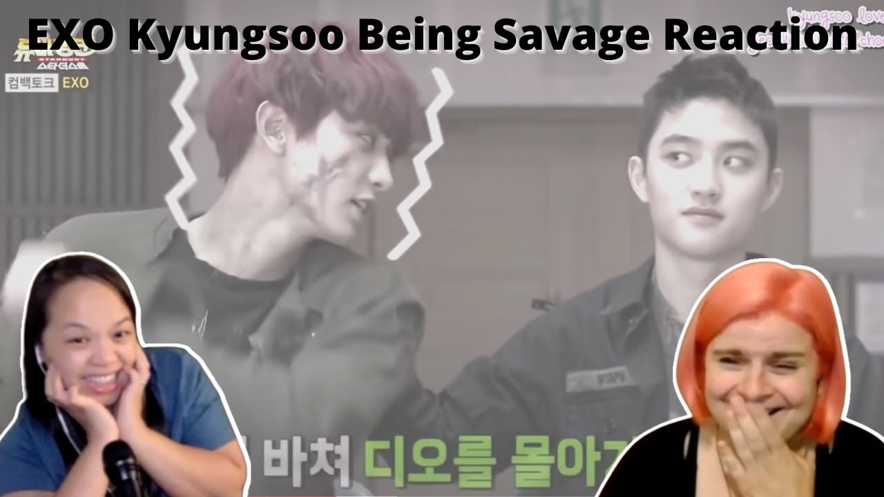 EXO (엑소) KYUNGSOO BEING SAVAGE | An EXO Reaction