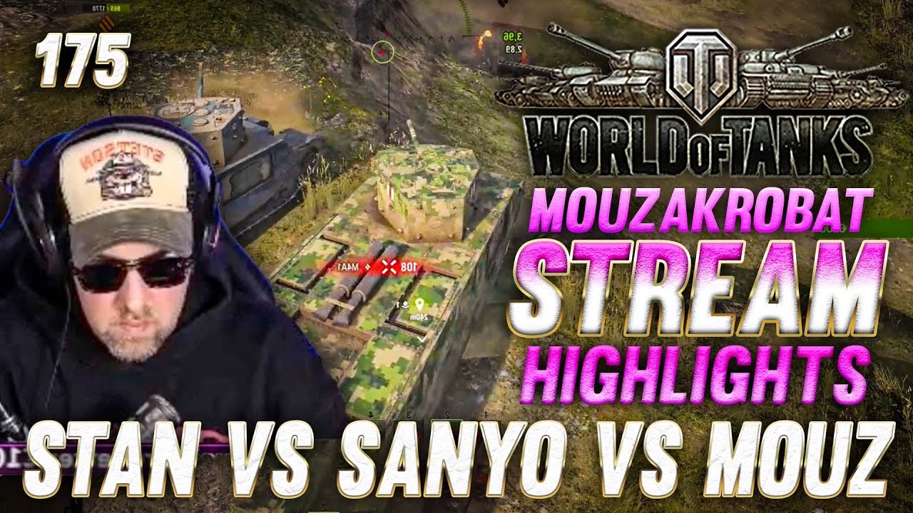 Das Trio wieder vereint! Stan vs Sanyo vs Mouz - Mouzakrobat HIGHLIGHTS - Part 175 BEST OF